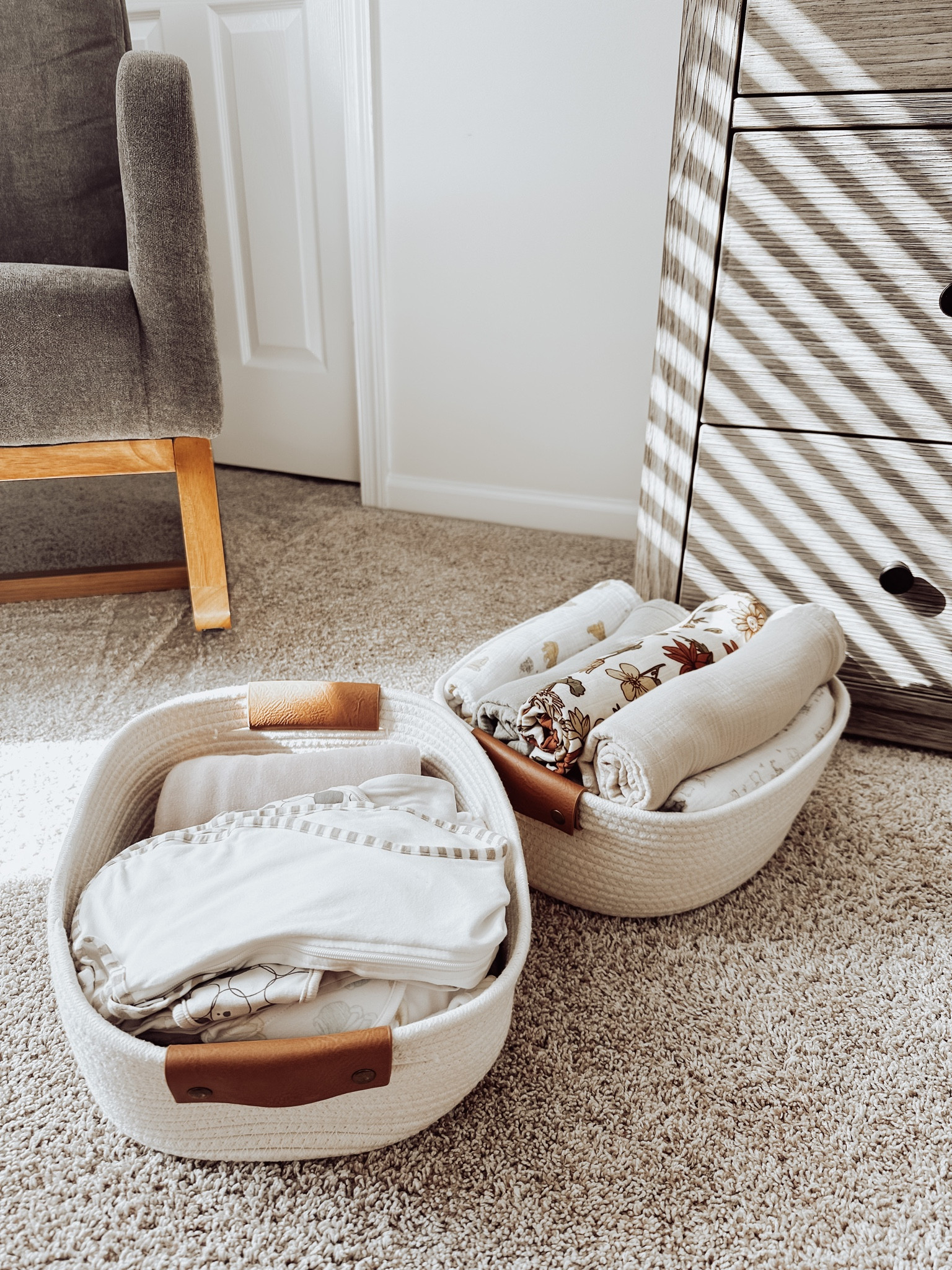 Woven baskets for nursery closet! 🤍

#LTKbaby #LTKbump #LTKhome