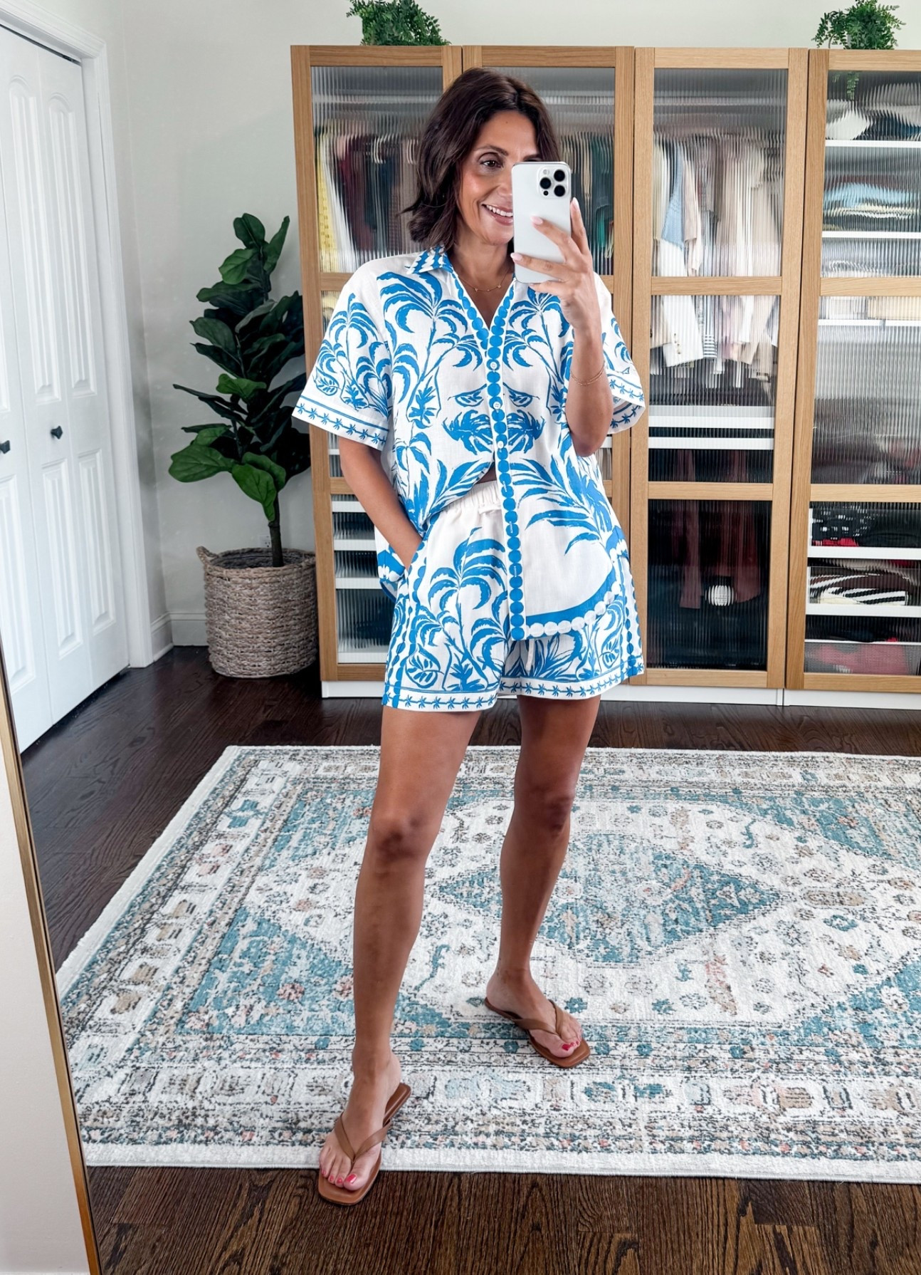 @Commense 
I love this set with tropical vibes! Great swimsuit coverup or wear it for a day of sight seeing!
Wearing small

#LTKSaleAlert #LTKootd