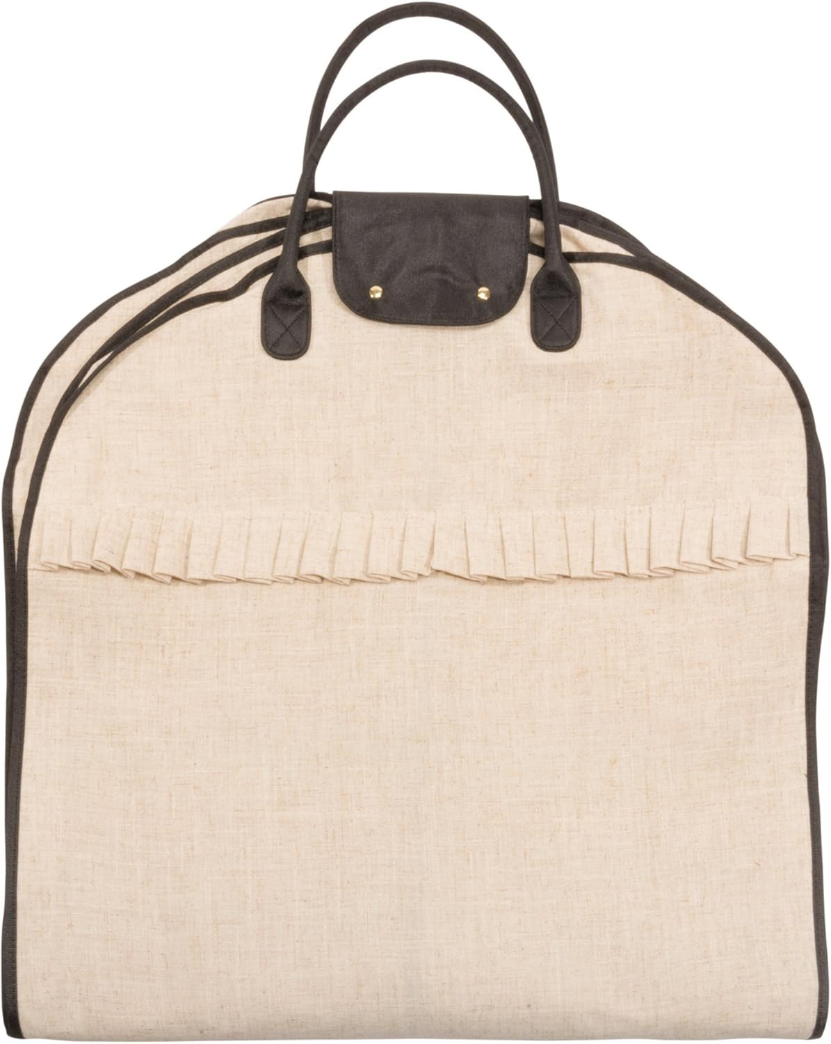 Mainstreet Collection Linen Garment and Dress Bag (Black Moire Trim) | Amazon (US)