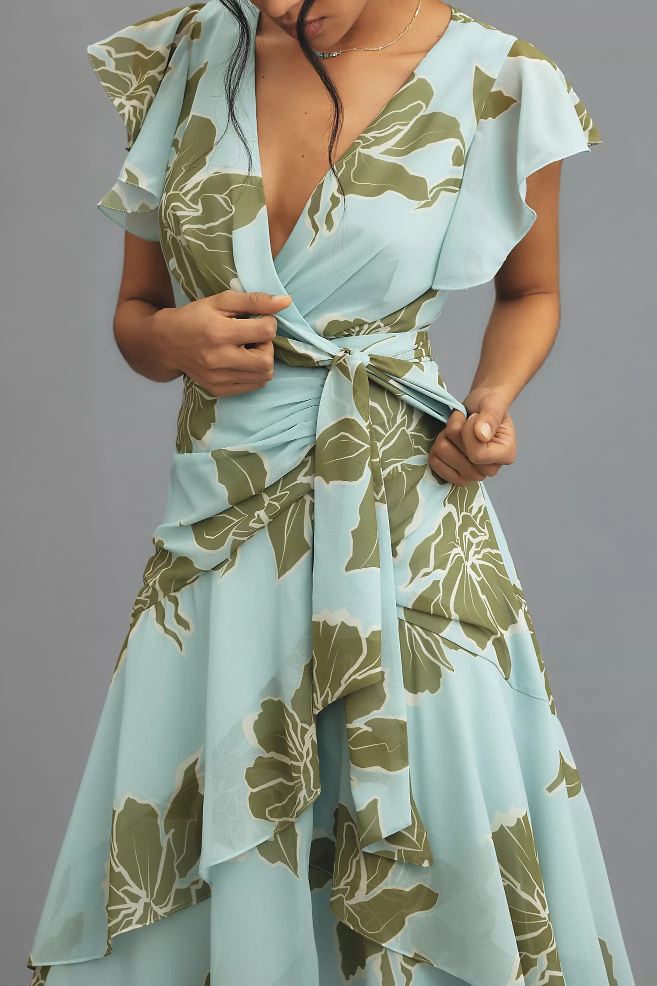 Hutch Wrap Maxi Dress | Anthropologie (US)