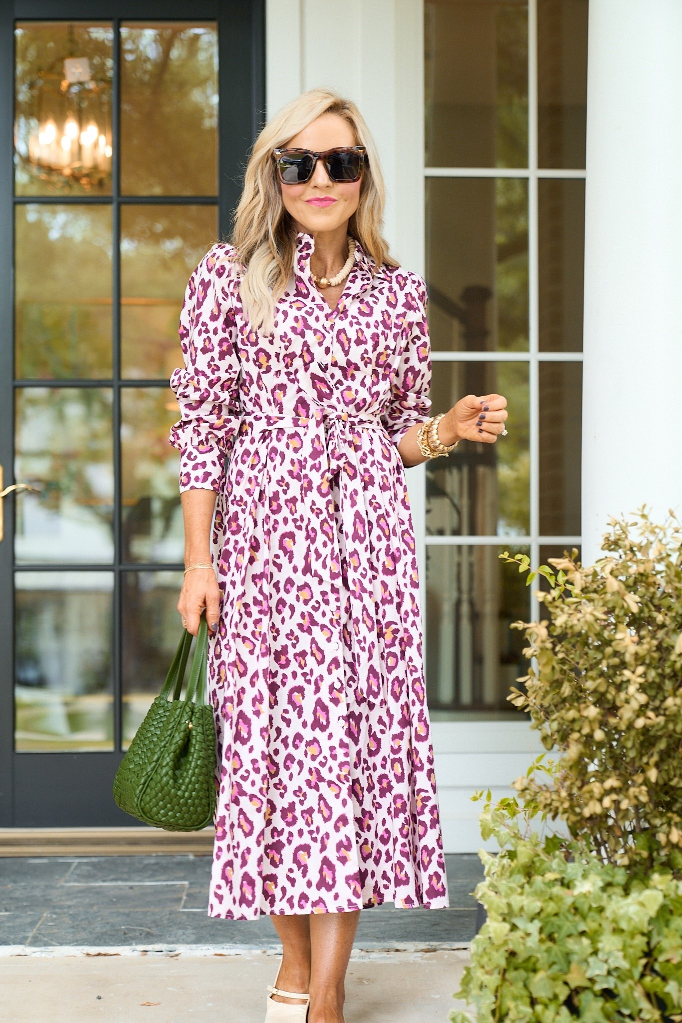 leopard luxe in an everyday throw on and go shirt dress midi must • wearing XS/duns TTS | 

#LTKStyleTip #LTKFindsUnder100 #LTKOver40