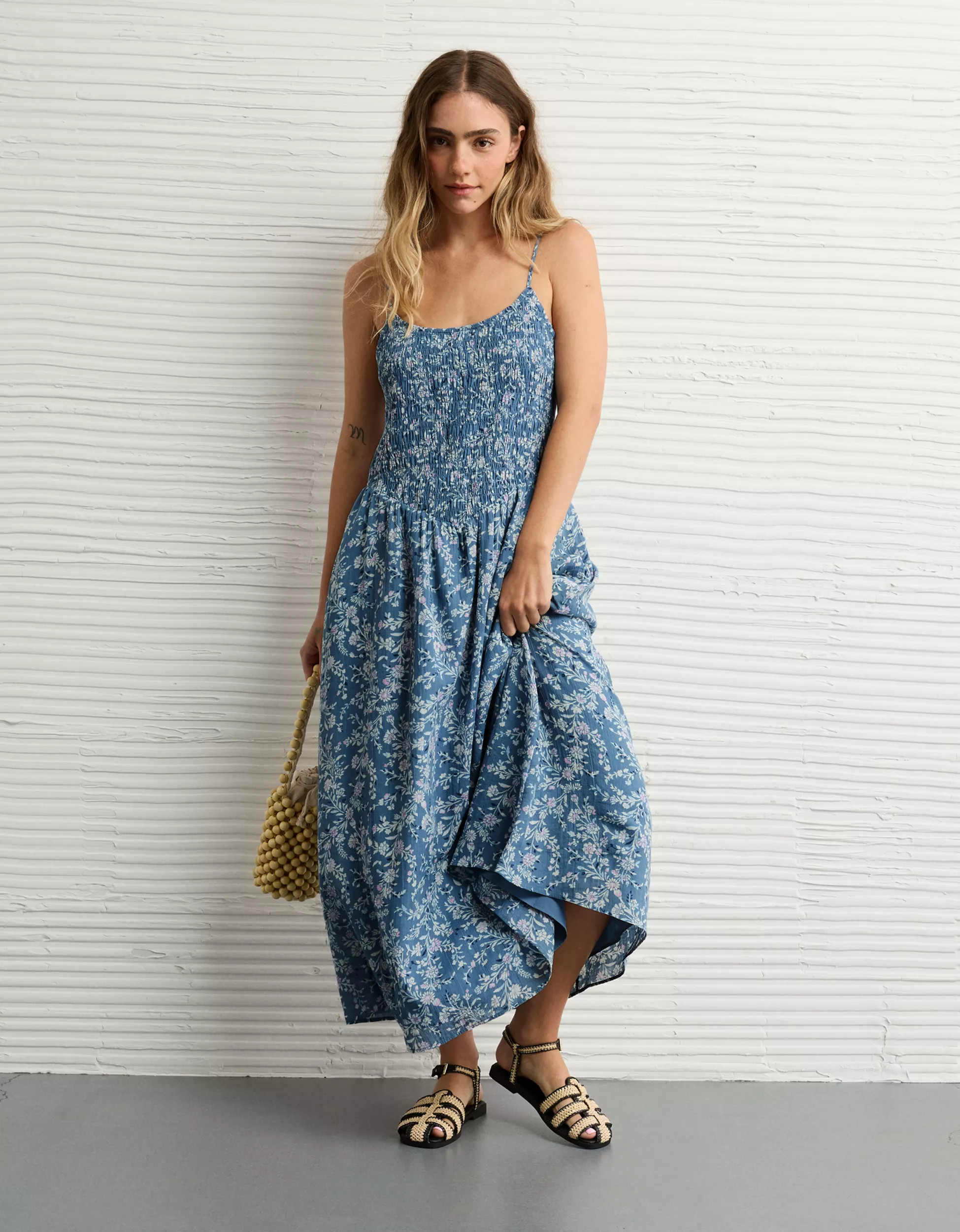 AE Bella Midi Dress | American Eagle Outfitters (US & CA)