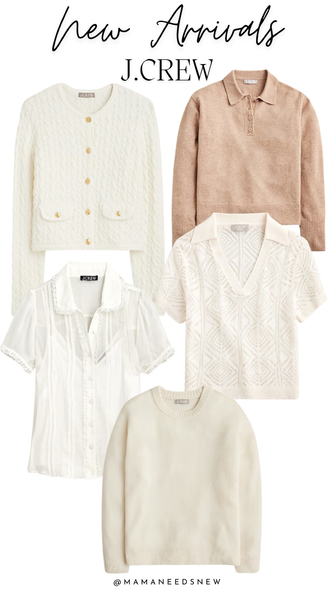 New tops in neutral tones 🤍

#LTKSeasonal #LTKSaleAlert #LTKFallSale