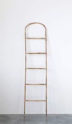 Creative Co-op Decorative Bamboo Blanket Ladder, 60.25", Natural | Amazon (US)
