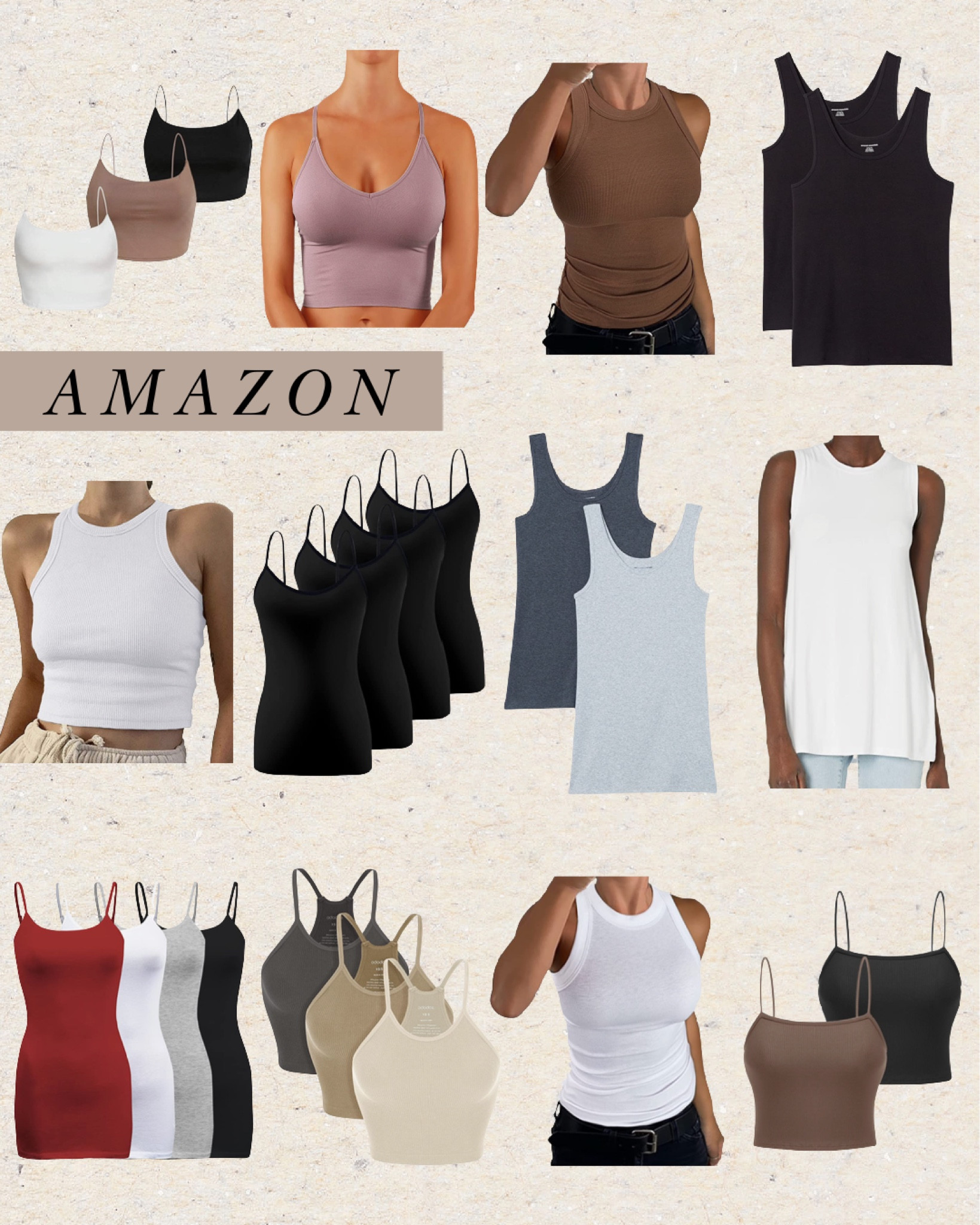 Amazon Layering Tanks! 

#LTKstyletip #LTKunder50