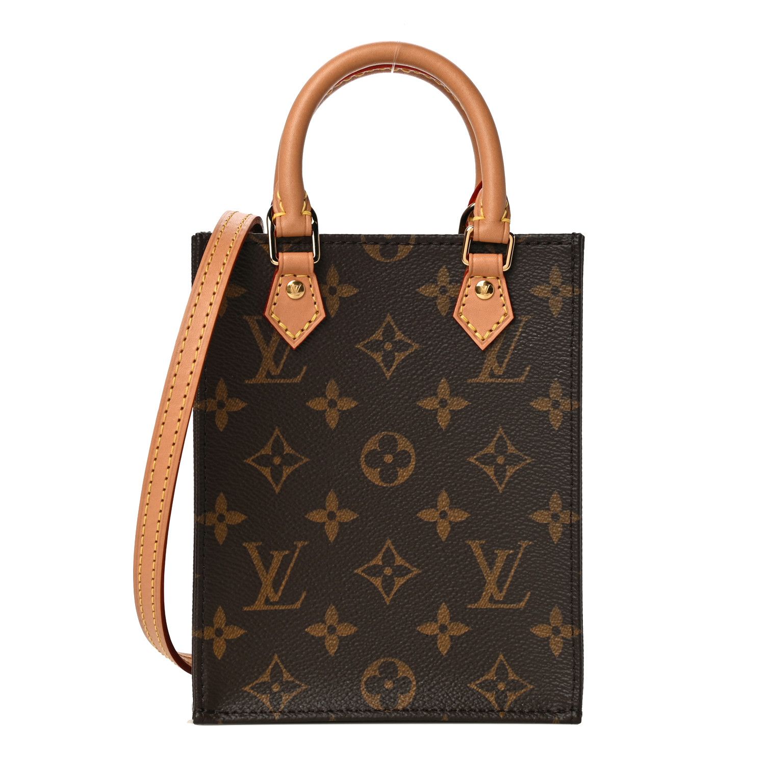 LOUIS VUITTON Monogram Petit Sac Plat | FASHIONPHILE | Fashionphile