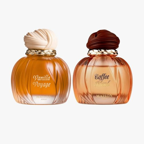 MAISON ASRAR Perfumes Bundle MINI Travel Size Vanilla Voyage and Coffee Blend Eau de Parfum Fragrance Spray for Women 25ml / 0.84 fl oz | Amazon (US)