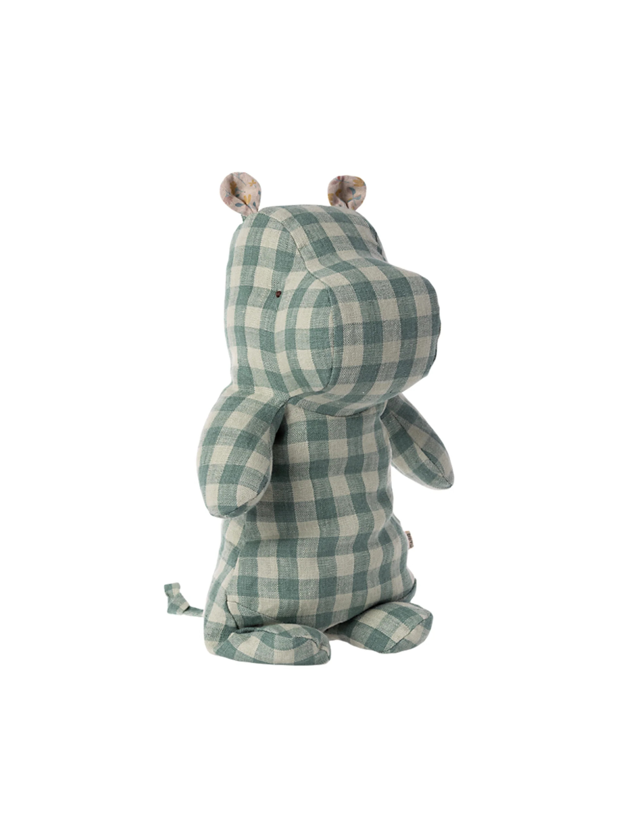 Maileg Safari Friends Medium Hippo Check | Weston Table