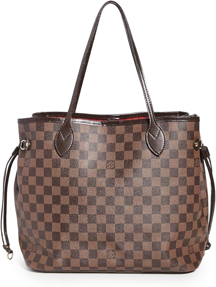 Louis Vuitton Women's Pre-Loved Neverfull Mm Damier Ebene Bag | Amazon (US)