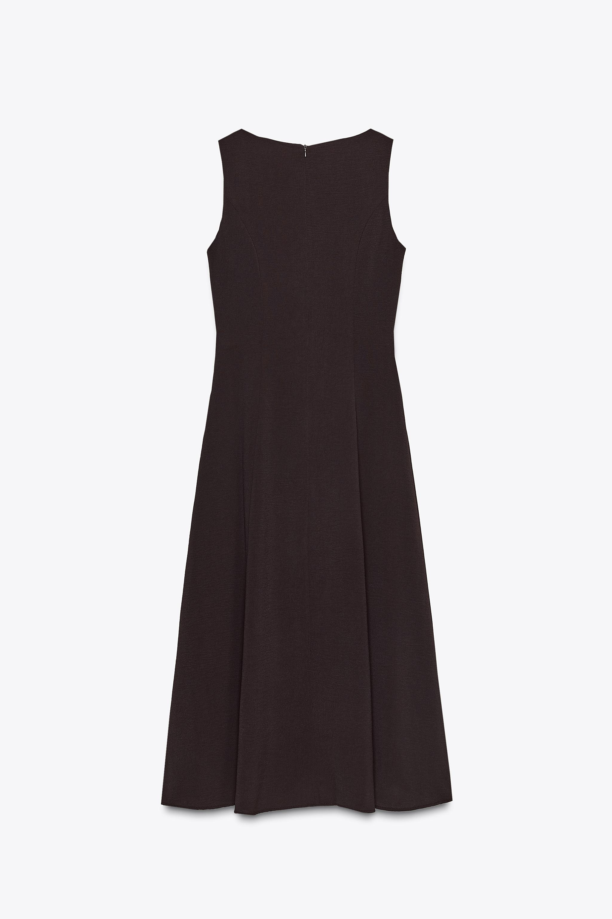 BELTED MIDI DRESS | Zara US