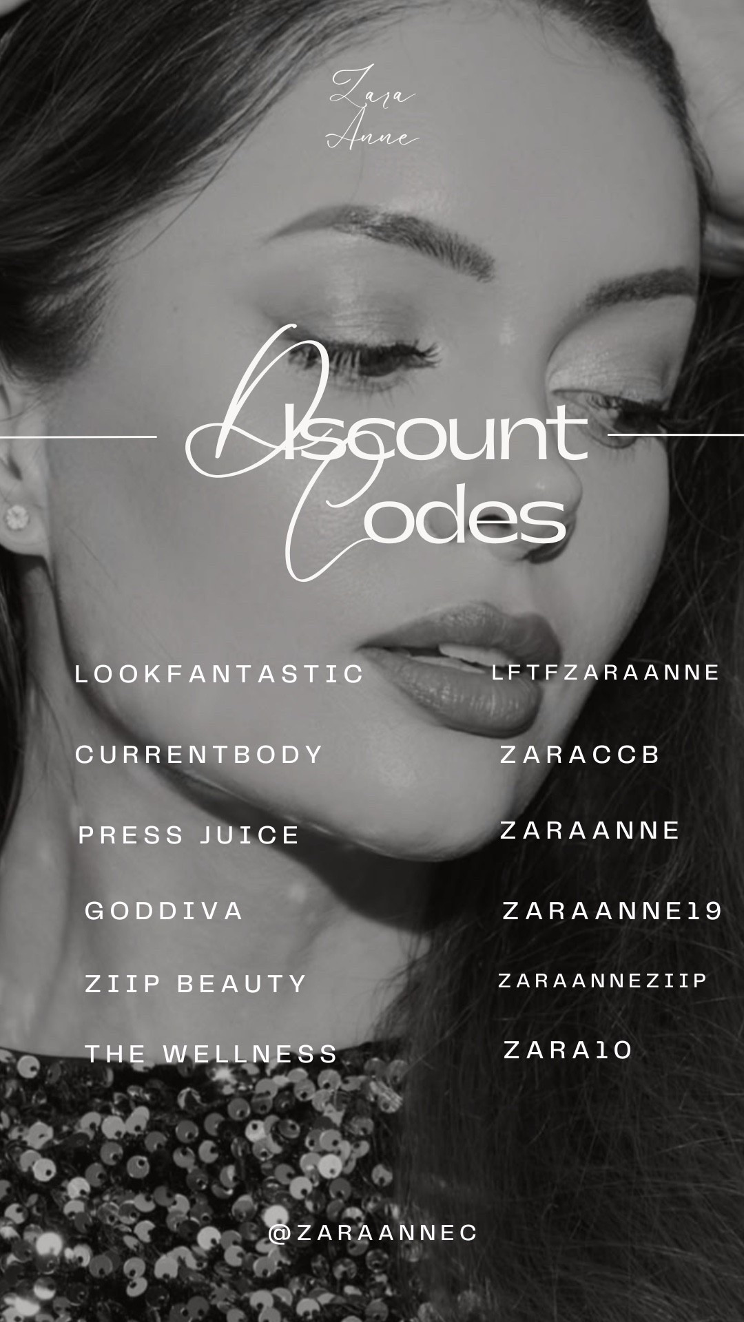 Sharing my discount codes ahead of #blackfriday ! Codes work on the brand’s websites. The Wellness is a private GP service - more info about this on my Instagram “wellness” highlight 

#blackfriday #sale #discountcodes #offer #salepicks #toppicks #giftguide #giftideas 

#LTKfestive #LTKCyberWeek #LTKgiftguide