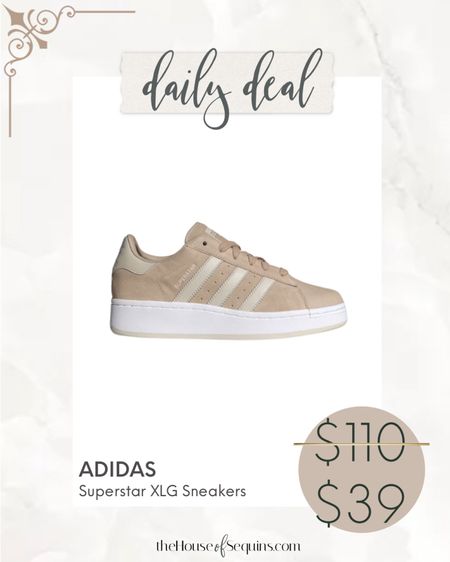 65% OFF Adidas Superstar XLG sneakers