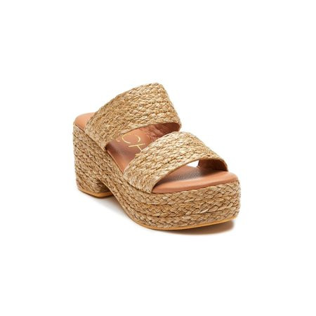 Matisse Womens Beach By Ocean Ave Demi-Wedge LT/PAS BWN Size 9.0 | Walmart (US)