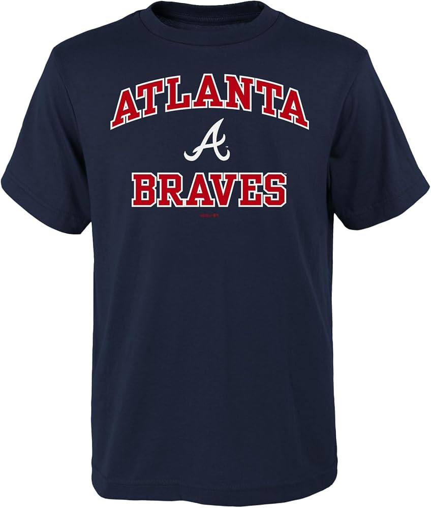 MLB Kids Youth 4-20 Official City Headline Arch Logo Team T-Shirt | Amazon (US)