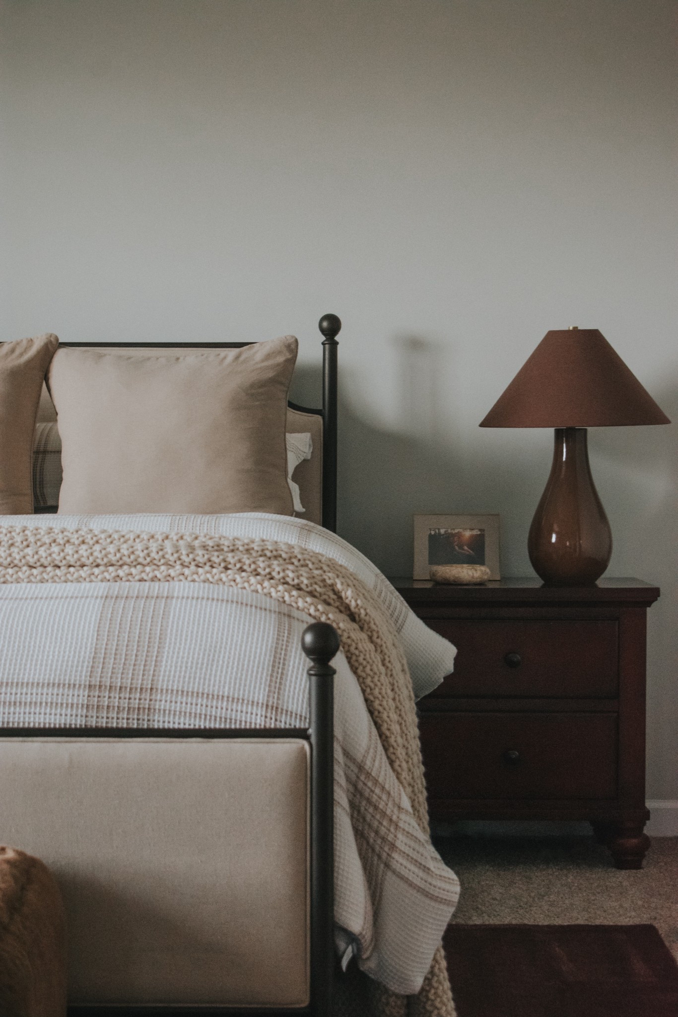 Neutral bedroom decor & inspiration. Cozy bedroom. Winter bedding refresh. Levtex home 

#LTKHome #LTKSeasonal