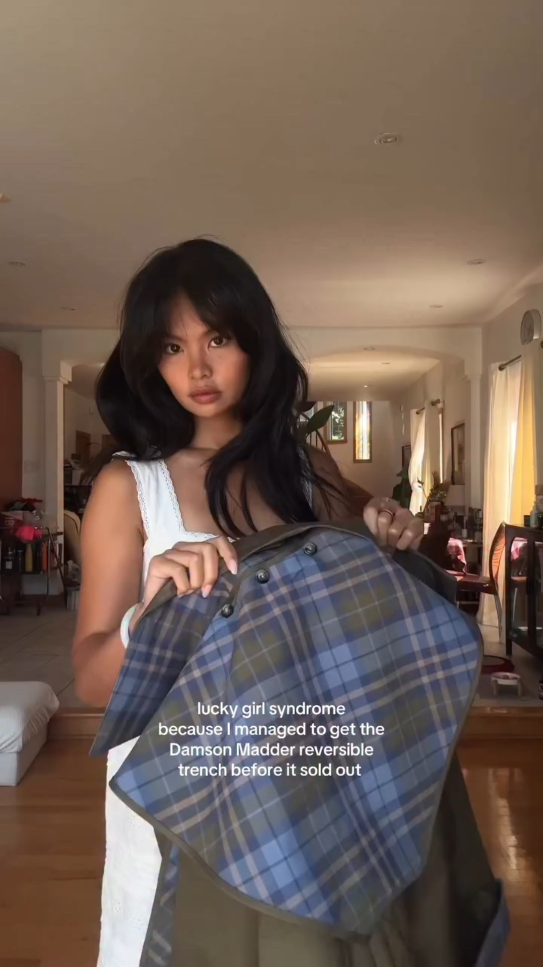 can’t wait to frolic in this in Ireland soon 🐑🍀🧺🇮🇪 merci @damsonmadder