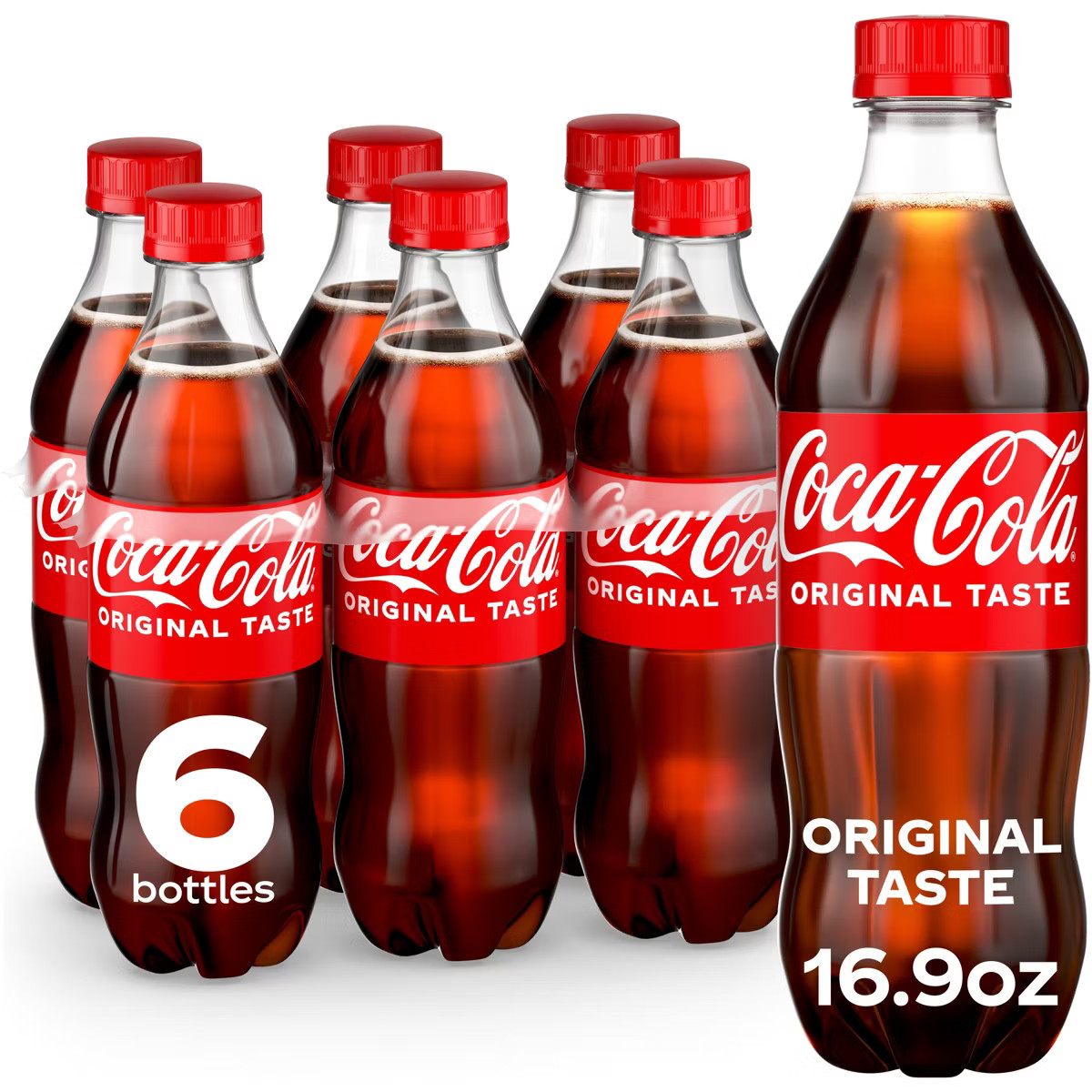 Coca-Cola Soda - 6pk/16.9 fl oz Bottles | Target