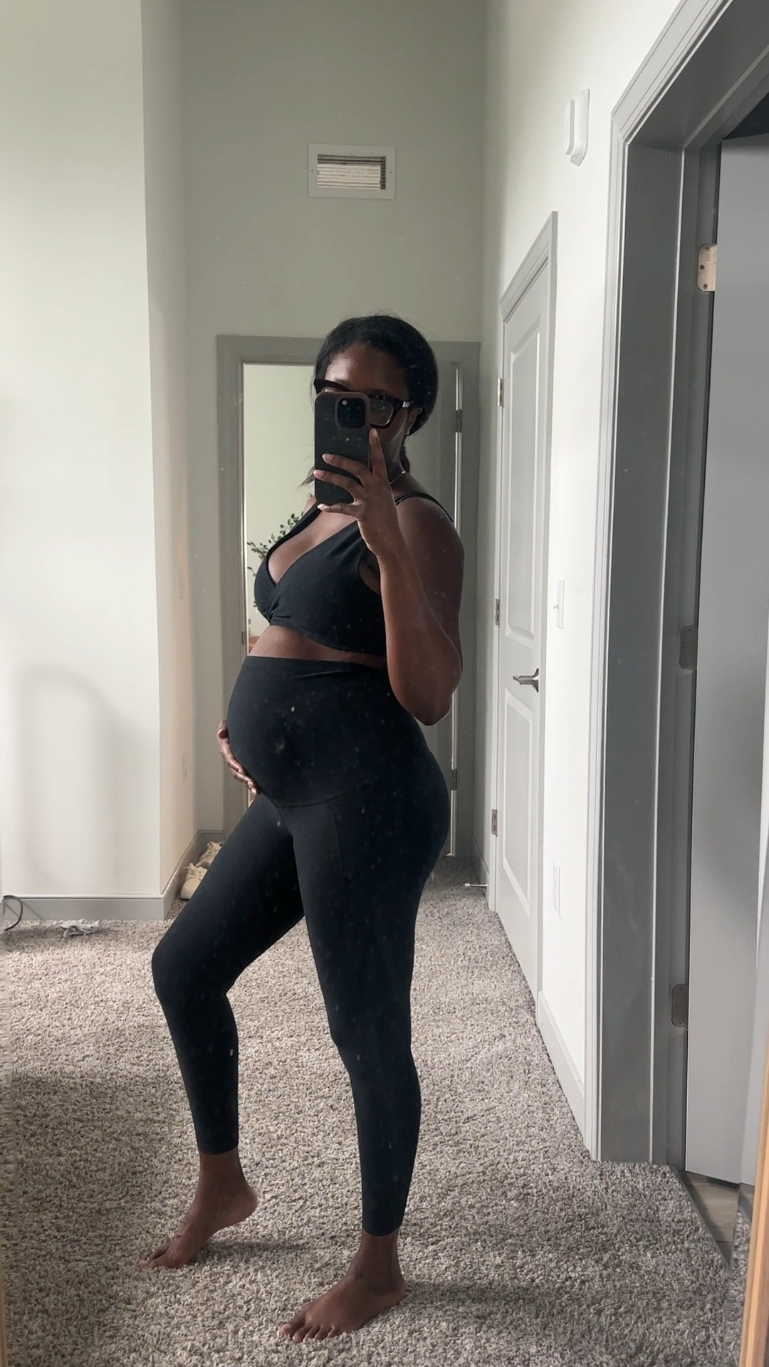 Beyond Yoga Maternity leggings and nursing bra!

#LTKBump #LTKFitness #LTKVideo