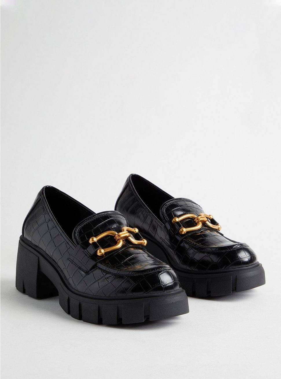Chunky Loafer with Hardware (WW) | Torrid (US & Canada)