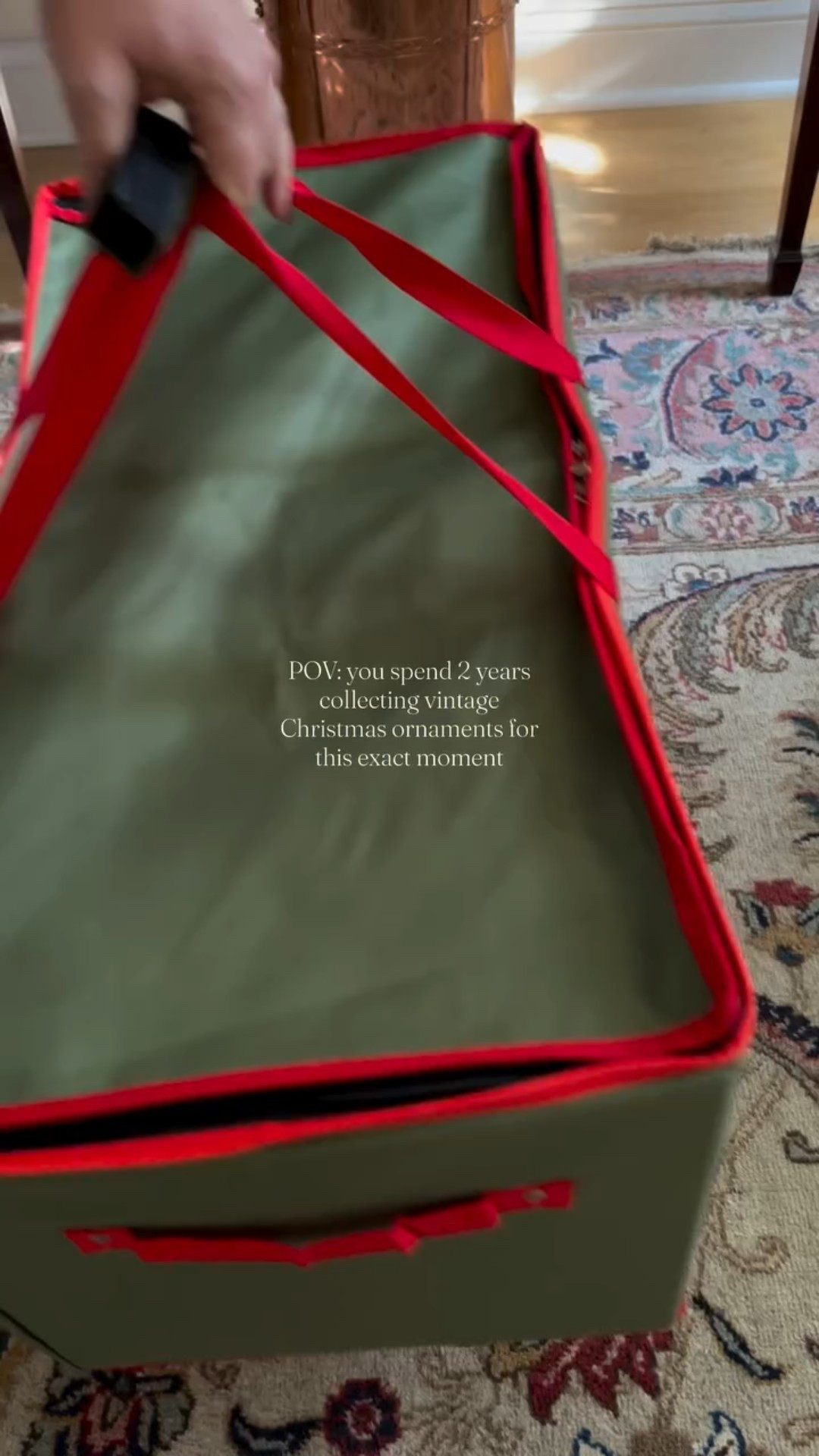 If we’re being honest… this is my Super Bowl 🎄

Two years of collecting all for this moment.

PS: so many of you asked about how I store my vintage ornaments. I use storage bags with flat trays and dividers that keep everything visible and protected. 
#vintagechristmasornaments #vintagechristmas #shinybrite

#LTKHome #LTKSeasonal #LTKFindsUnder50