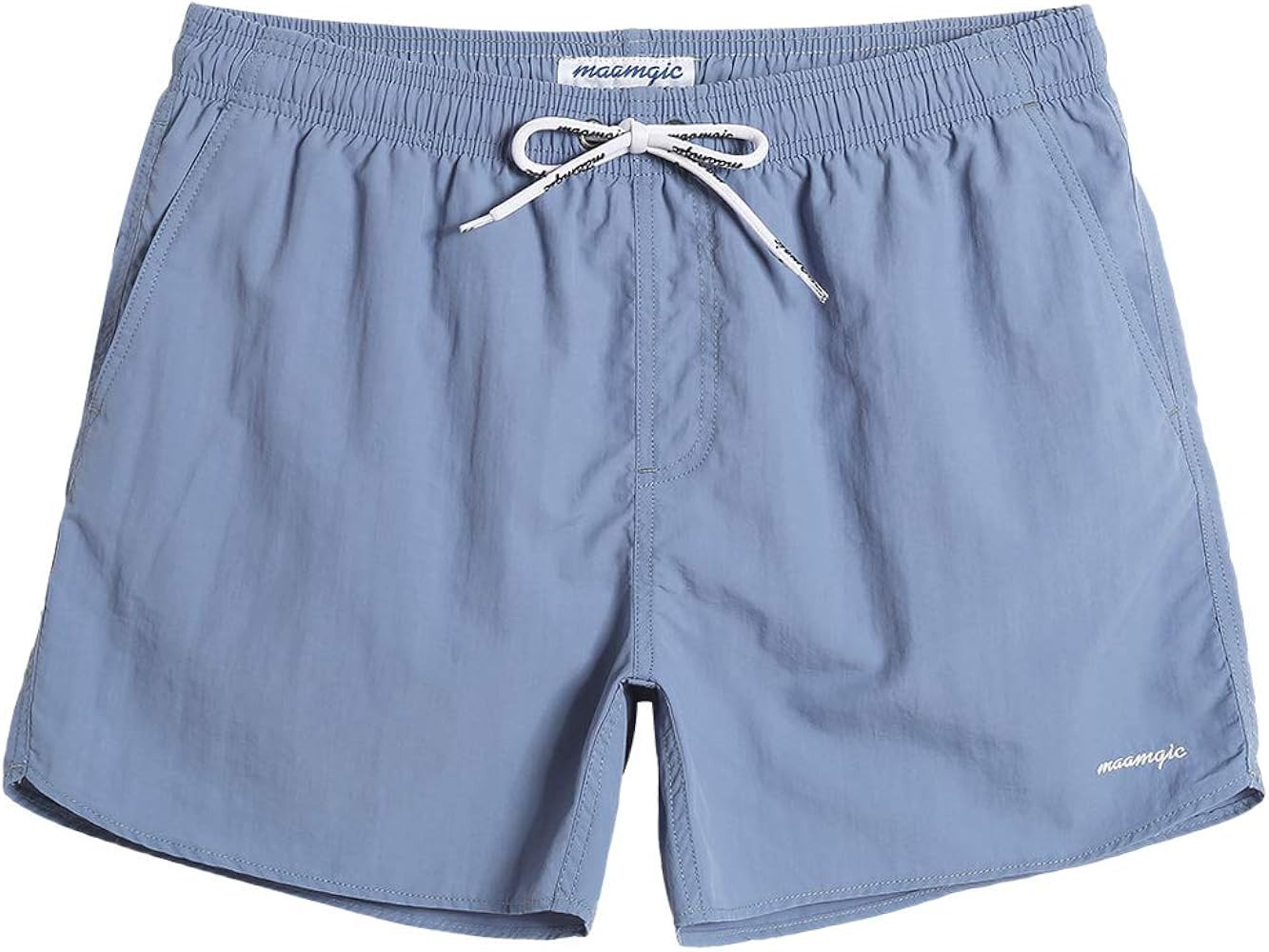maamgic Mens Swim Trunks 5" with Mesh Lining Quick Dry Bathing Suits for Men Swim Shorts Swimwear | Amazon (US)