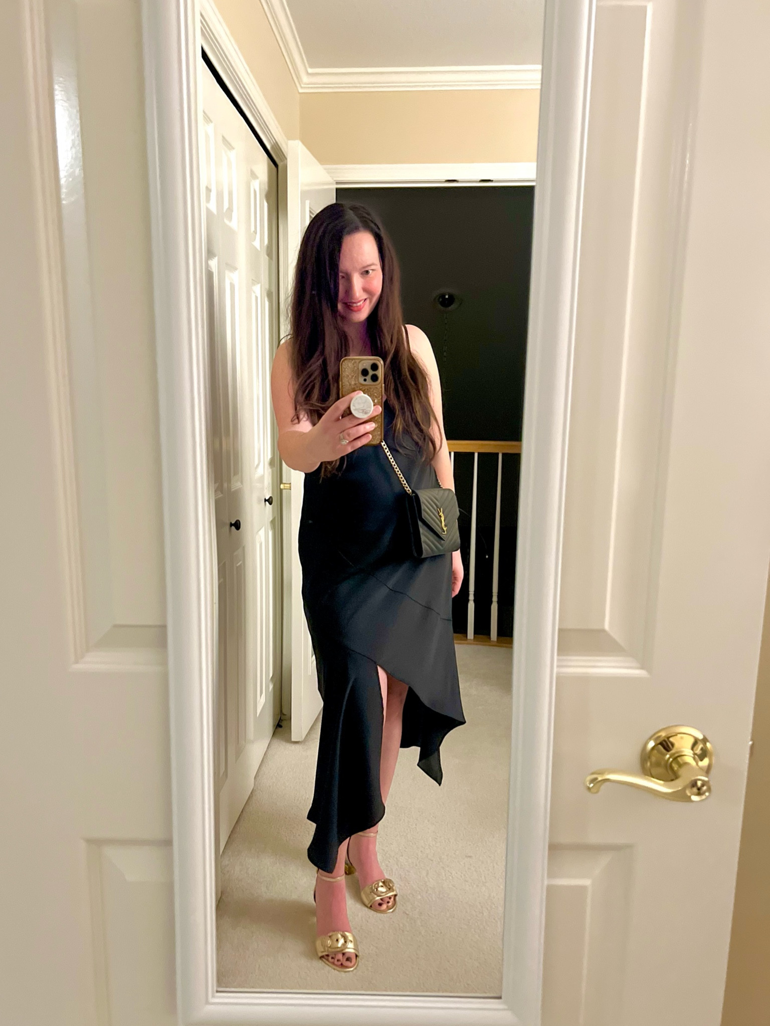 Little black dress that’s so versatile!  I love this asymmetrical dress!  Wore it to an event tonight and got tons of compliments!  It’s on sale and is from Walmart!  Scoop brand.  I sized up, just because I wanted more room under the arms, but for most folks would be true to size. Has a bit of stretch, also! 

#LTKParties #LTKHoliday #LTKMidsize