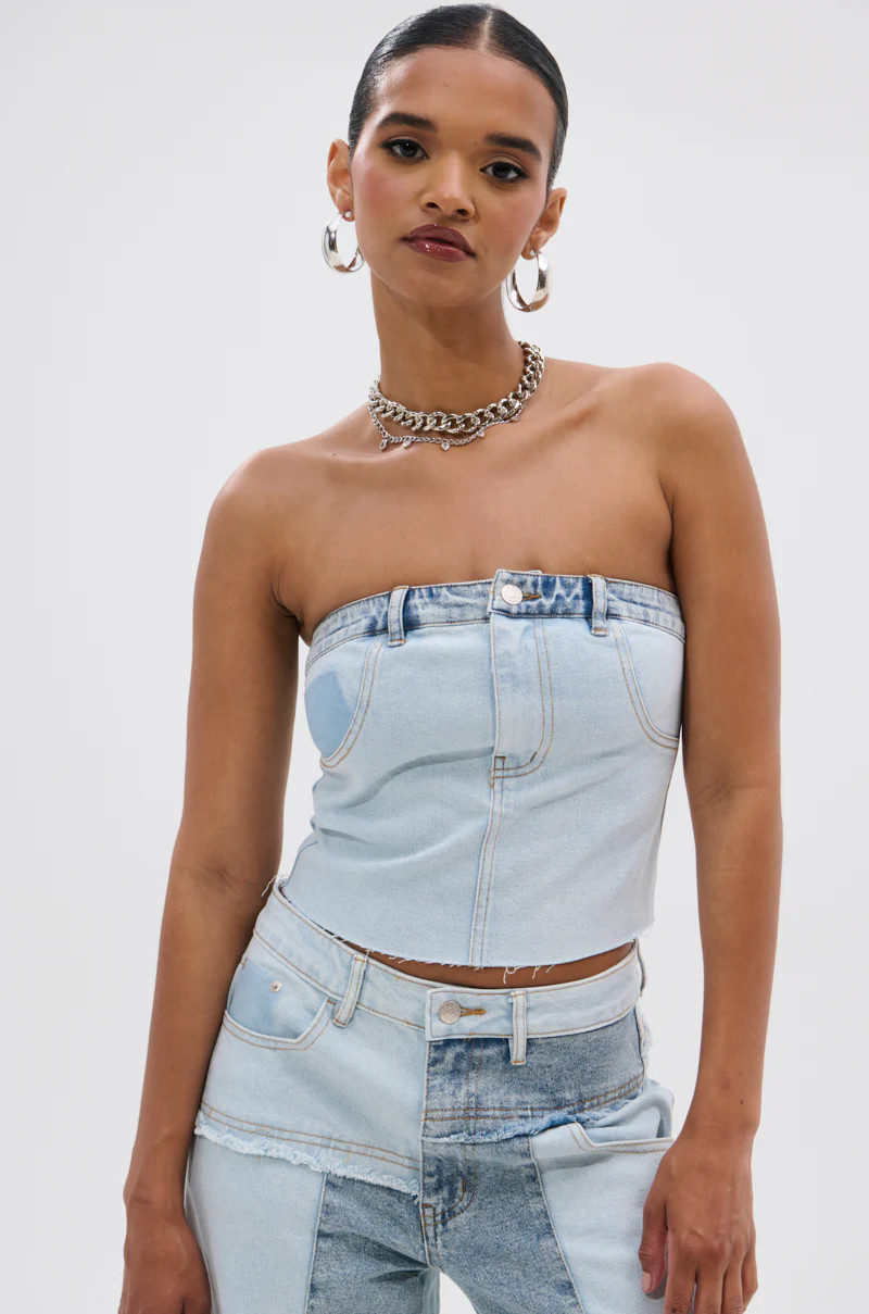 AKIRA Mix And Match Corset Top | Size Small | AKIRA