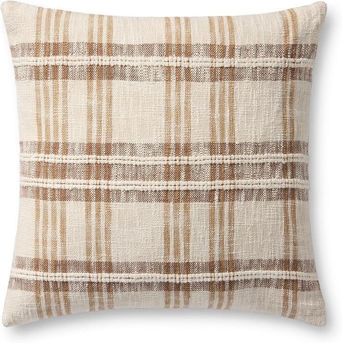 Loloi Tan/Multi 22'' x 22'' Cover Only Pillow | Amazon (US)