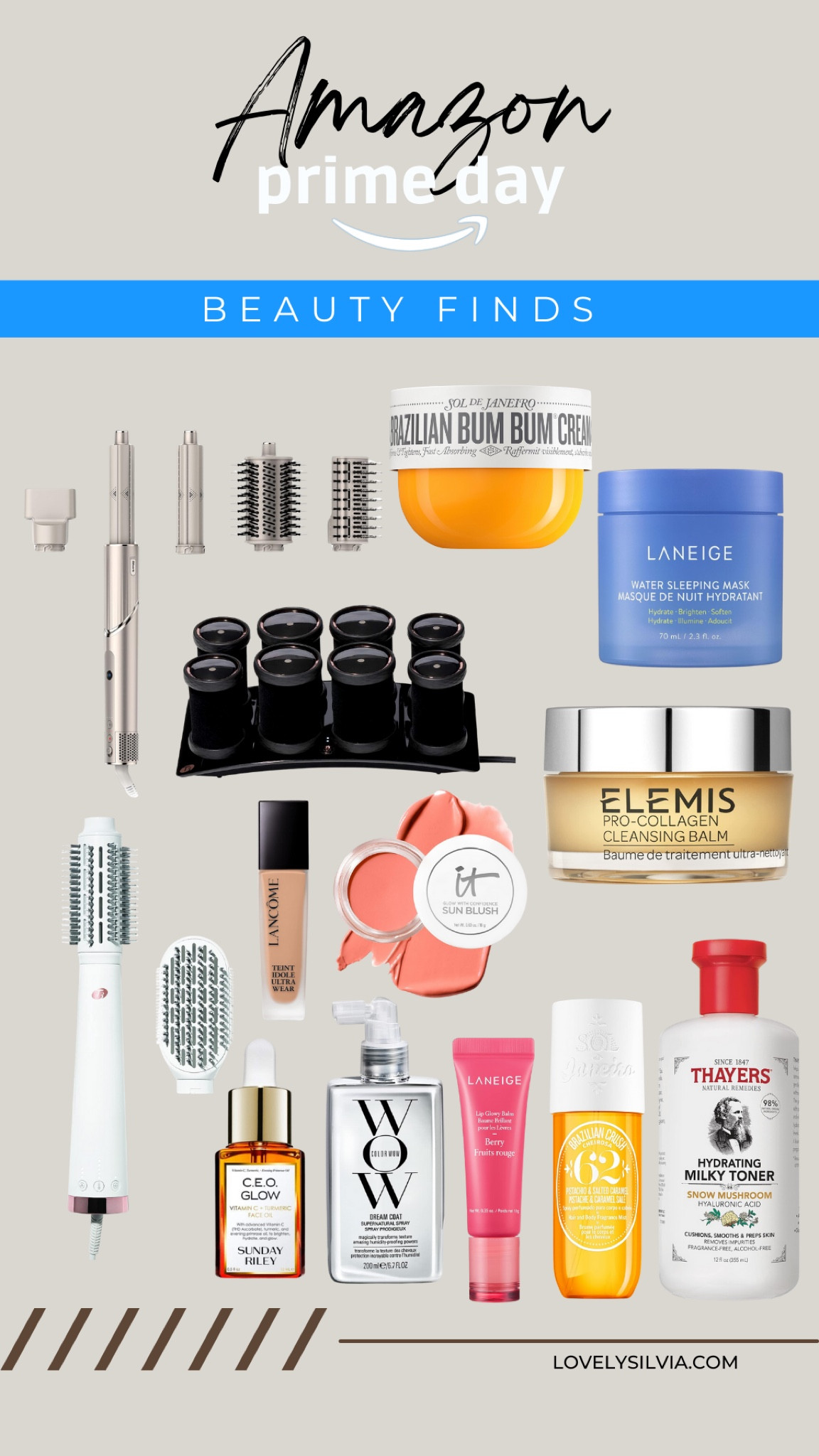 Amazon Prime Day beauty finds

beauty finds, Amazon finds, prime day, Amazon prime, prime day sales, prime day beauty, beauty sales prime day, shark flex, laneige, Elemis, skincare, makeup, t3 micro, sol de janeiro, hair tools, Dyson dupe

#LTKSaleAlert #LTKBeauty