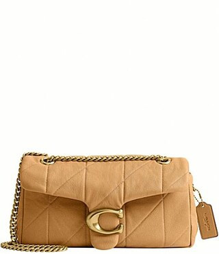 COACH Soft Quilted Convertible Tabby 26 Shoulder Bag - Biscuit | Dillard's