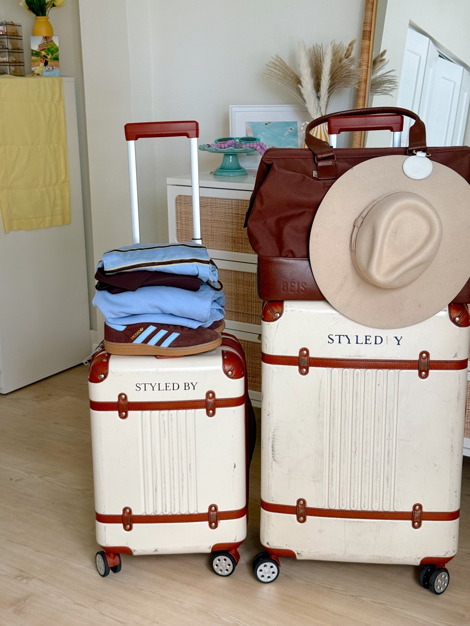 fall luggage for my big trip to Japan ✈️🤎

#LTKTravel