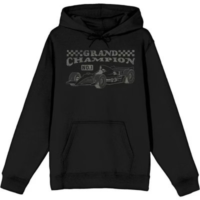 Formula One Grand Champion F1 Car Adult Black Long Sleeve Hoodie-Large | Target