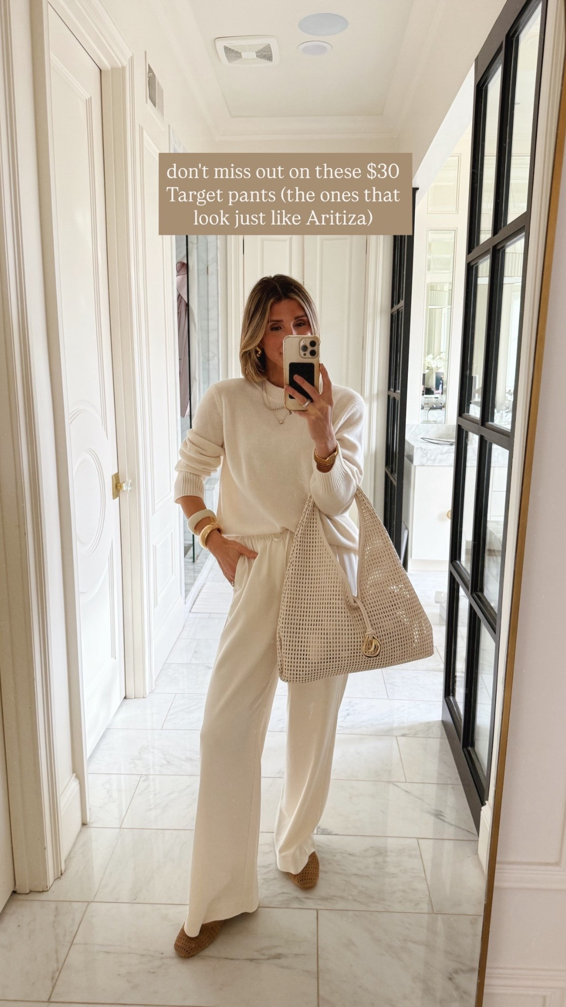 My #1 thing to buy from Target currently l. Fit tts wearing size small 