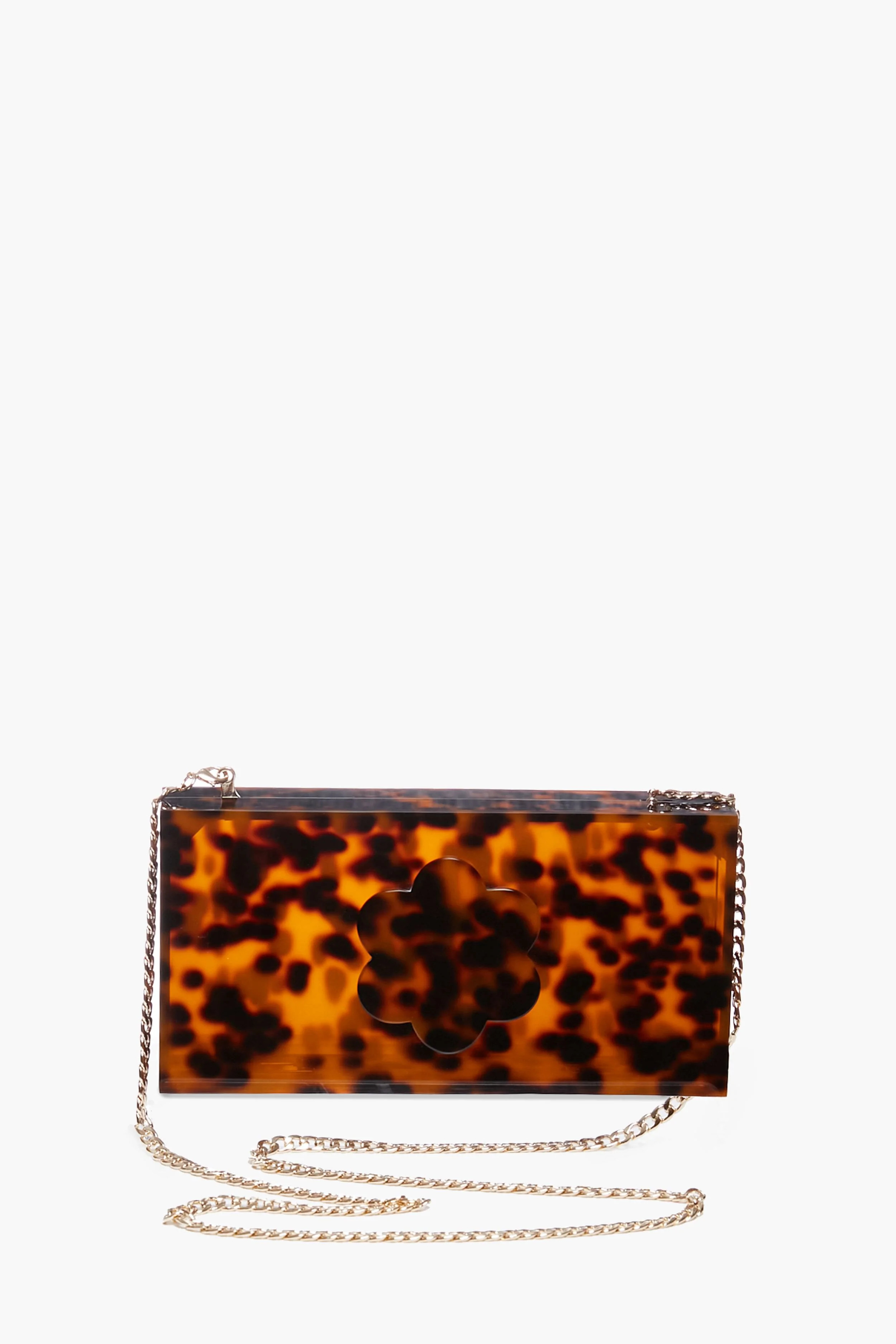 Tortoise Flower Clutch | Tuckernuck (US)