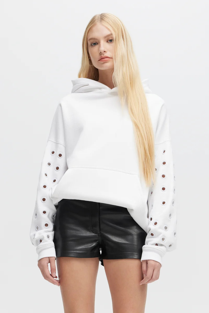 HIRA GROMMET SLEEVES - P.E Hoodie | CHRLDR
