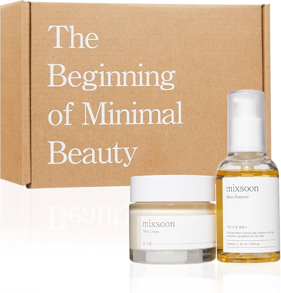 mixsoon Bean Essence & Bean Cream set, set especial de colección de frijoles (1.69 fl oz / 1.7 f... | Amazon (US)