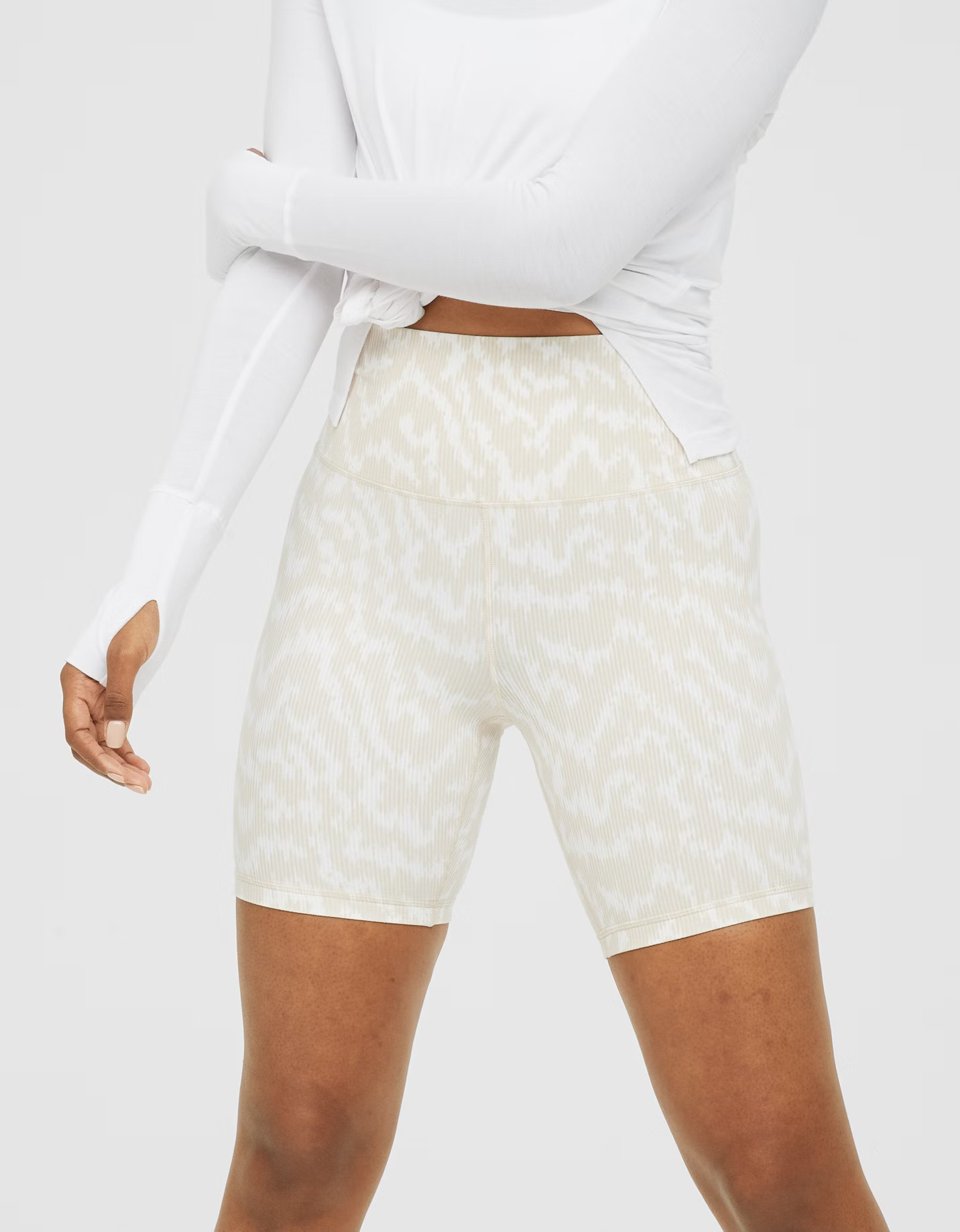 OFFLINE Ribbed 7" Bike Short | American Eagle Outfitters (US & CA)
