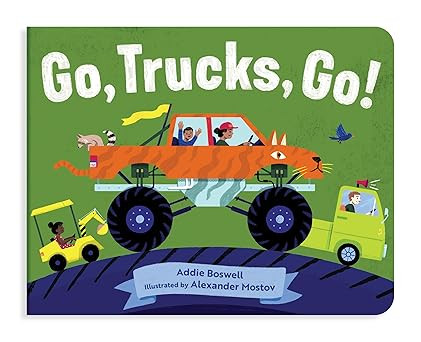 Go, Trucks, Go!: A Truck Book for Toddlers 1-3 (Things That Go Series)      Board book – April ... | Amazon (US)