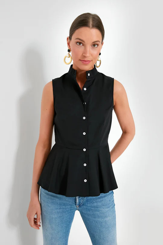 Black Paulina Top 
                Pomander Place | Tuckernuck (US)