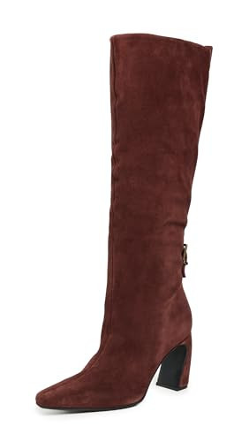 Free People Womens Date Night Tall Boots, Port Royale Suede, 9.5, Medium | Amazon (US)