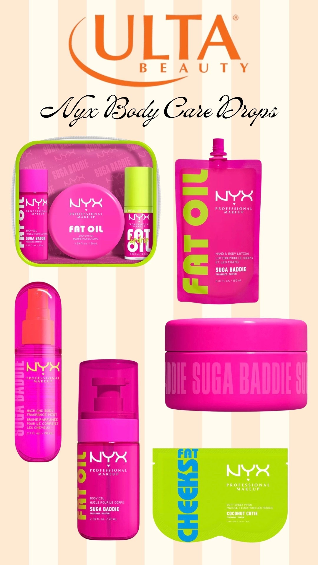 New NYX Body Care drop!!!

#LTKgrwm #LTKselfcare #LTKSaleAlert