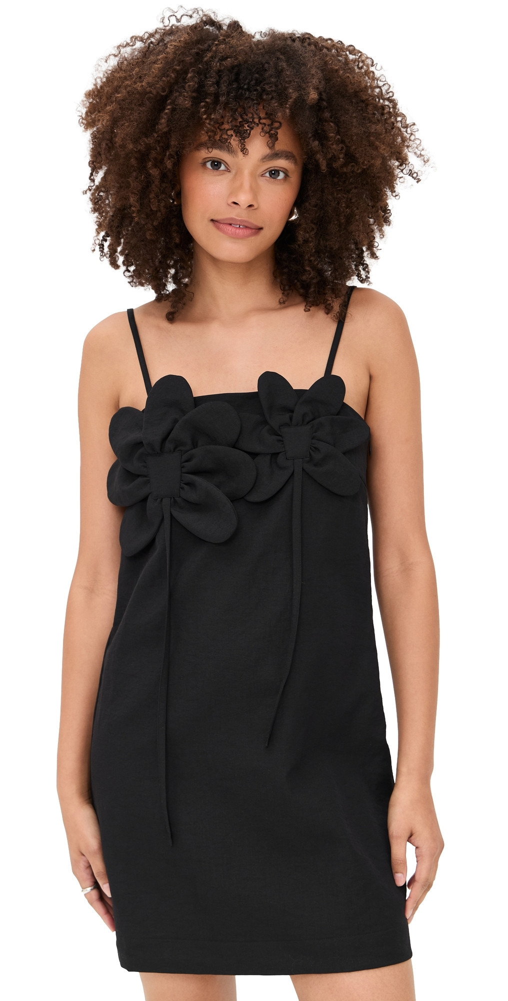 BAUM UND PFERDGARTEN Adriana Mini Dress Black 42 | Shopbop
