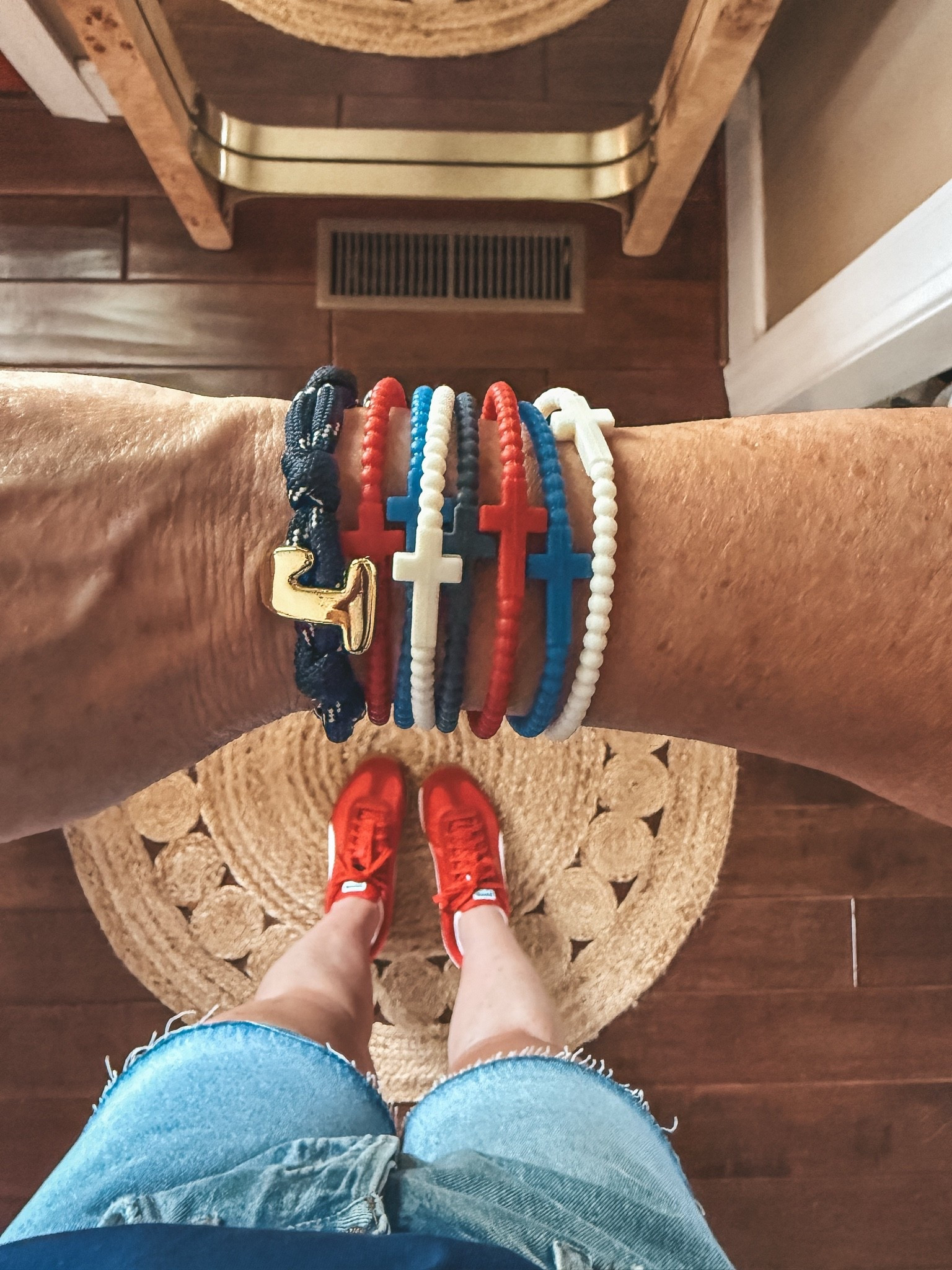 Love this red white and blue stack 
🇺🇸♥️💙