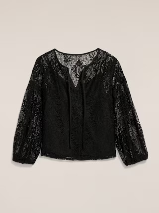 Old Navy x Anna Sui Lace Applique Top | Old Navy (US)