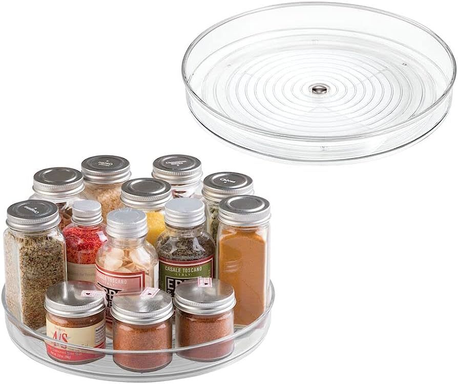 iDesign Recycled Plastic Lazy Susan Turntable Organizer, Pantry, Bathroom, General Storage and Mo... | Amazon (US)