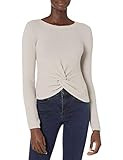 The Drop Women's Eloise Long Sleeve Twist Front Cozy Cropped Sweater | Amazon (US)