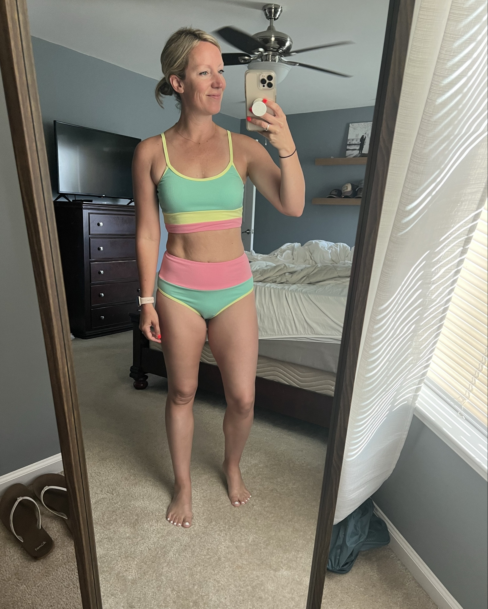 Super cute and afforable bathing suit with great coverage and some fun cover-ups for pool season! I’m wearing a small in all. 135 lbs & 5’4” for reference. 

#LTKSwim #LTKSeasonal #LTKFindsUnder100