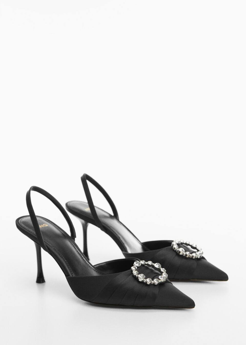 Jewel-heel shoes | MANGO (UK)