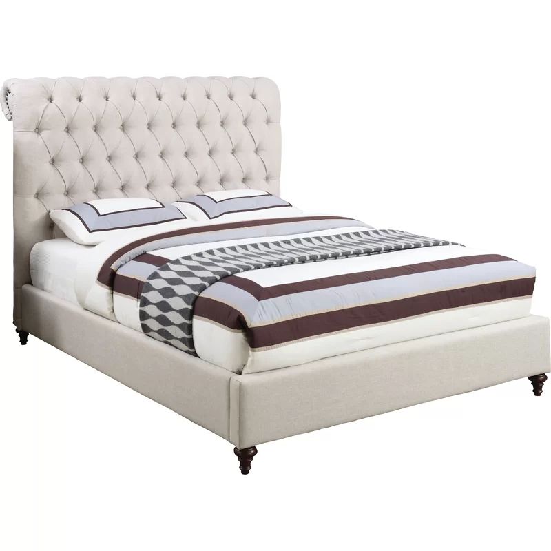 Draven Upholstered Sleigh Bed | Wayfair North America