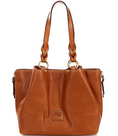 Dooney Bourke Florentine Collection Barlow Tote Bag - Natural | Dillard's